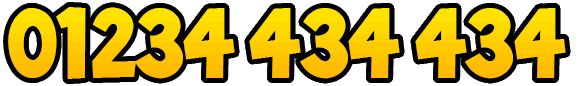 01234 434 434